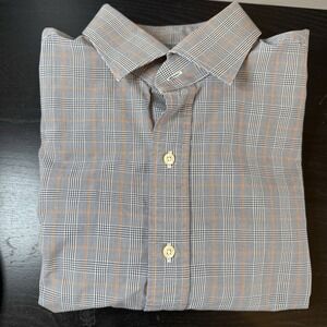 Ralph Lauren Polo Mens Button Up Shirt L 16 Regent Classic Fit Long Sleeve